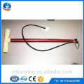 bicycle handle pump 30 35mm diameter steel pipe with screw plastic handle bicycle pump wholesale